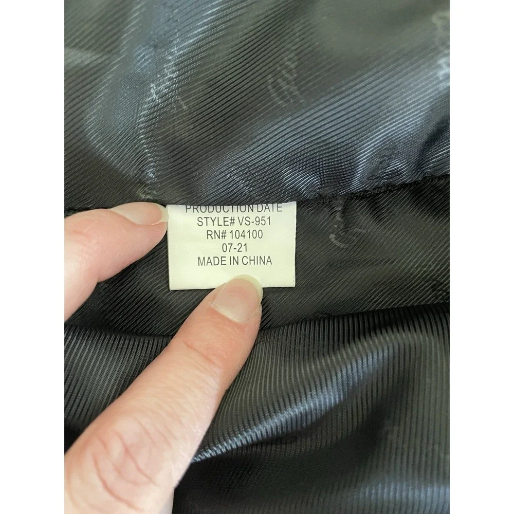Gioberti Brown Herringbone Tweed Vest Waistcoat 5-Button Satin Back Sz 4XL *Read